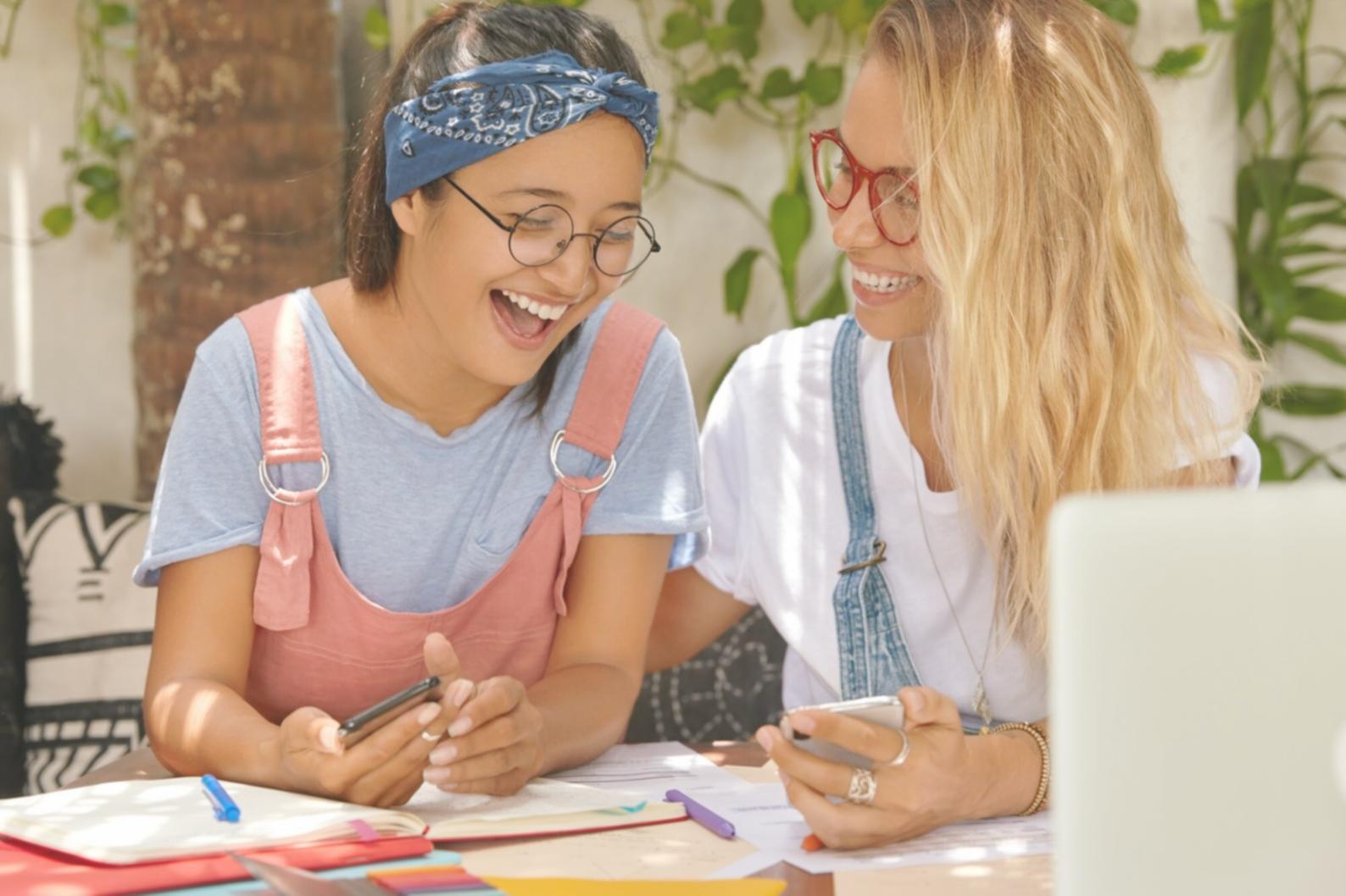 Business owners reviewing practical financial reports and discussing real-world scenarios