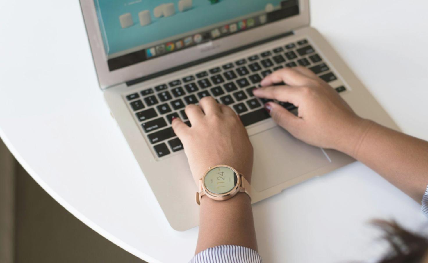 Financial professionals collaborating on profitability analysis in modern office setting